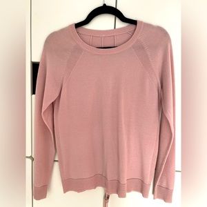 Lululemon sweater. Braided detailing down the back